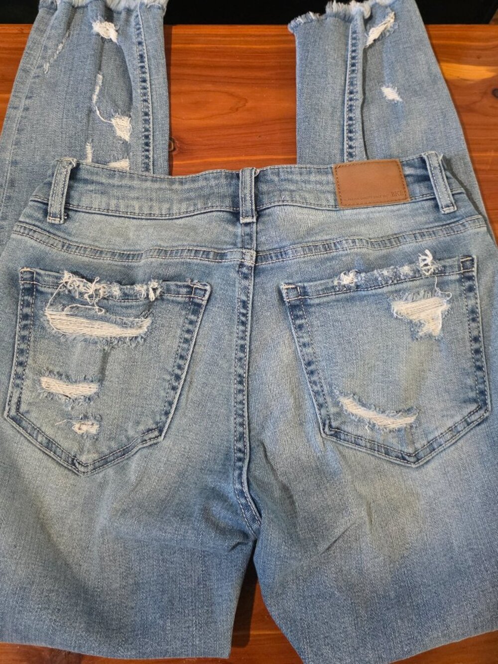 BKE ankle skinny jeans